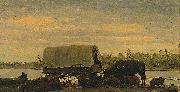 Albert Bierstadt Nooning on the Platte France oil painting artist